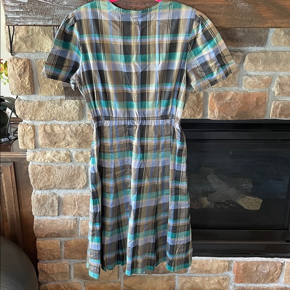 Burberrys Vintage Plaid Shirt Dress - Picture 5 of 5
